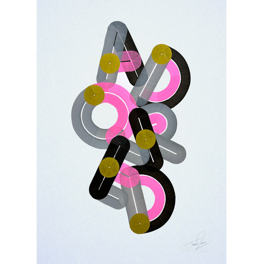 Adored on A1 Size Paper