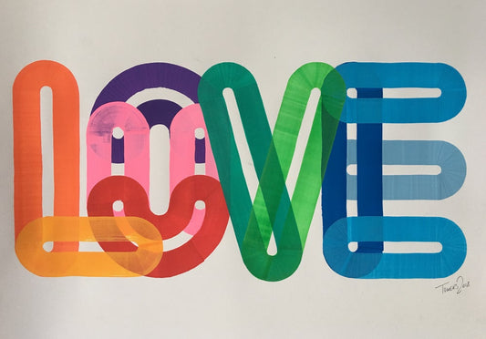 A Paper Edition - LOVE A2 landscape